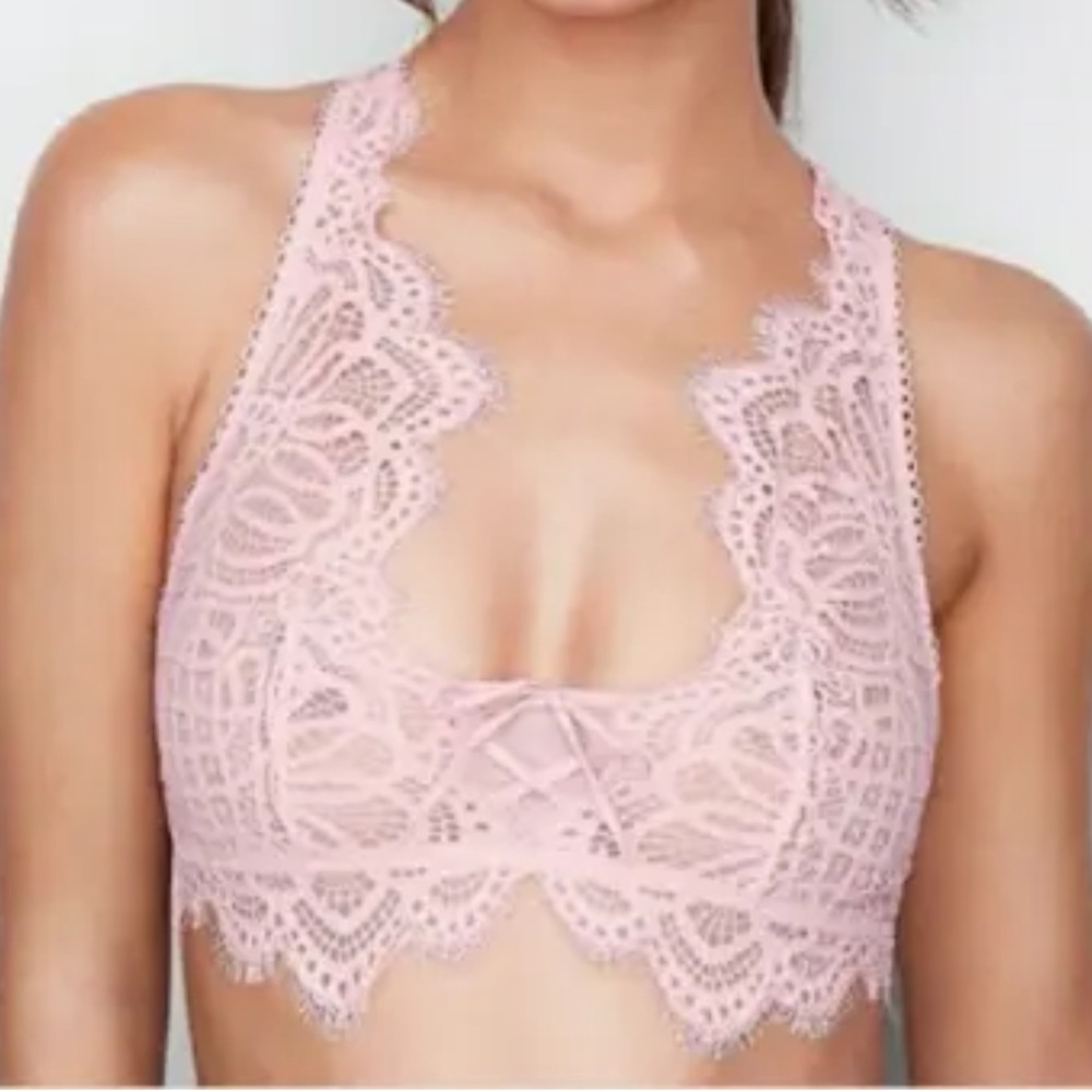 Victoria's Secret Lace Up Bralette - Picture 3 of 16